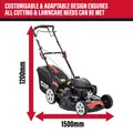 SIP SIP-08228 Honda-Powered 56cm Petrol Lawnmower