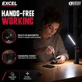 Excel 10950 800 Lumens LED Rechargeable Inspection Magnetic Light