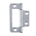 Eclipse 50 mm Steel Flush Hinge 4Pk - Bright Zinc Plate - J61400