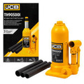 JCB 5 Tonne Heavy-Duty Automotive Hydraulic Bottle Jack, 474mm Maximum Lift | JCB-TH905001