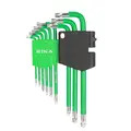 Rika SHEX009 Rikä 9-Piece Professional Metric Long Star Key Set
