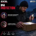 Excel EXL10948 10948 200 Lumens LED Rechargeable Magnetic Handheld Work Light with Flashlight