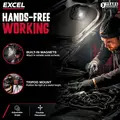 Excel 10780 1000 Lumens LED Magnetic Rechargeable Work Light