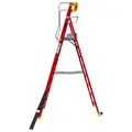 Excel 31135 Electricians Fibreglass Podium Step Ladder 8 Tread 3.18m EN131-7 