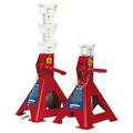 Sealey AAS3000 Auto Rise Ratchet Axle Stands (Pair) 3 Tonne Capacity per Stand