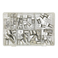 Sealey AB016CT Copper Lug Terminal Assortment 52pc