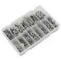 Sealey AB0710SS Stainless Steel Hex Socket Bolt, Washer & Nut Assortment 710pcs
