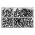 Sealey AB078SS Stainless Steel Setscrew Assortment M5-M10 150pc