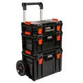 Excel 10078 Modular Tool Box Heavy Duty Mobile Storage 3 Piece Set with Wheels
