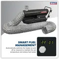 Sealey ABI1000COMBO Space Warmer® Indirect Kerosene/Diesel Heater 102,000Btu/hr with 5M Ducting