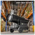 Sealey ABI1700 Space Warmer® Indirect Kerosene/Diesel Heater with Wheels 170,000Btu/hr