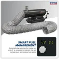 Sealey ABI1700COMBO Space Warmer&reg; Indirect Kerosene/Diesel Heater 170,000Btu/hr with 5M Ducting