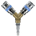 Sealey AC55 PCL Twin Coupling Y-Adaptor