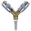 Sealey AC87 PCL Twin Coupling Y-Adaptor