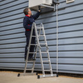 Sealey 4-Way Aluminium Folding Platform Ladder - EN 131