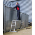 Sealey 4-Way Aluminium Folding Platform Ladder - EN 131