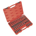 Sealey AK2195 Premier Spline Socket Bit Set 1/2