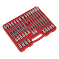 Sealey AK2198 Premier Ribe Socket Bit Set 1/2