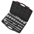 Sealey Premier Metric/Imperial Socket Set 3/4