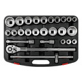 Sealey Premier Metric/Imperial Socket Set 3/4