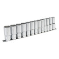 Sealey AK2675 Premier Imperial Deep Socket Set 1/2