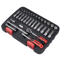 Sealey AK27480 Lock-On™ Socket Set 1/4