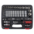 Sealey AK27481 Premier Lock-On™ Socket Set 3/8