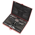 Sealey AK3028 Metric Tap & Die Set Split Dies 28pc