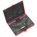 Sealey AK3037 Metric Tap & Die Set Split Dies 37pc