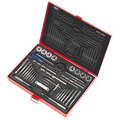 Sealey AK3037 Metric Tap & Die Set Split Dies 37pc