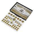 Sealey AK3086HIM Metric & Imperial Hexagonal Tap & Die Set 86pc