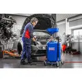 Sealey AK459DX Air Discharge Mobile Oil Drainer with Probes 90L