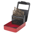 HSS Cobalt Fully Ground Drill Bit Set 19pc