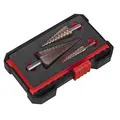 Sealey AK4733 Premier Straight Flute HSS Cobalt Step Drill Bit Set 3pc