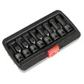 Sealey AK5604 Premier Spline Impact Socket Bit Set 1/2