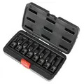 Sealey AK5604 Premier Spline Impact Socket Bit Set 1/2