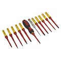 Premier Interchangeable Screwdriver Set 13pc - VDE Approved
