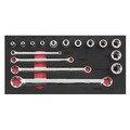 Sealey AK61801 Premier TRX-Star* TRX-Star* Socket & Spanner Set 3/8