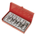 Sealey AK620 Premier Hex Socket Bit Set 1/2