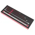 Sealey AK63110 Premier Extra-Long Double End Ring Spanner Set in EVA Foam Tray 5pc