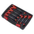 Sealey AK63171 Premier Insulated Open-End Spanner Set 7pc - VDE Approved