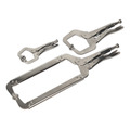 Sealey AK66 Premier Locking C-Clamp Set 3pc