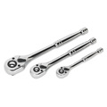 Sealey AK6672 Premier Pear-Head Ratchet Wrench Set with Flip Reverse 3pc
