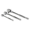 Sealey AK6672 Premier Pear-Head Ratchet Wrench Set with Flip Reverse 3pc