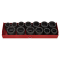 Sealey AK686 Premier Metric/Imperial Impact Socket Set 3/4