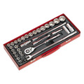 Sealey AK693 Premier Metric/Imperial Socket Set 1/2