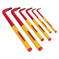 Sealey AK7177 Premier Extra-Long Hex Key Set 6pc - VDE Approved