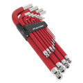 Sealey AK7187 Premier Jumbo Anti-Slip Ball-End Hex Key Set 13pc
