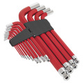 Sealey AK7187 Premier Jumbo Anti-Slip Ball-End Hex Key Set 13pc