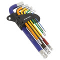 Premier Long Ball-End Hex Key Set 9pc